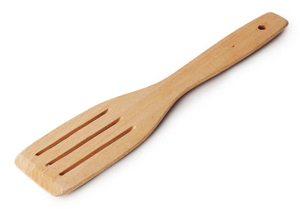 Kitchen wooden spatula — Stock Photo, Image