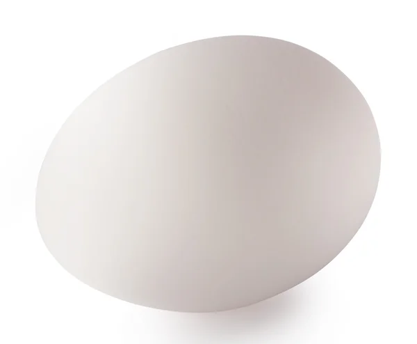 Beyaz oval yumurta — Stok fotoğraf