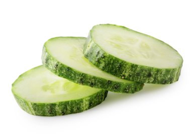 Sliced cucumber cup delicious