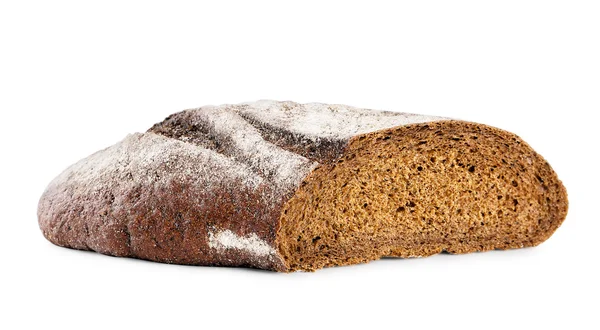 Stuk van Zwarte roggebrood — Stockfoto