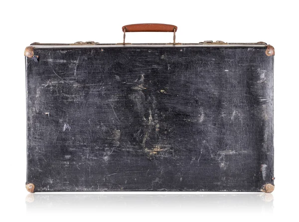 Valise vintage noire — Photo