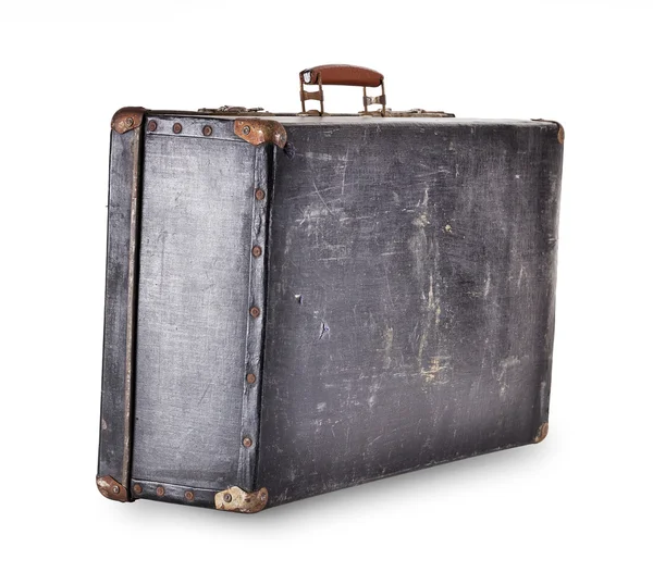 La vieille valise isolée — Photo