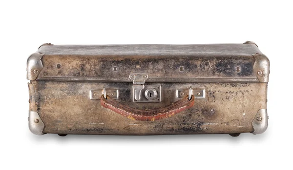 Eski yıpranmış bavul — Stok fotoğraf