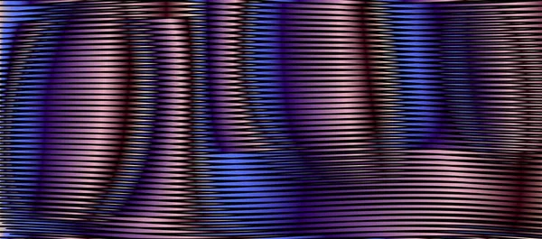 Textura abstracta surrealista de color brillante con formas de brillo lineal. — Archivo Imágenes Vectoriales
