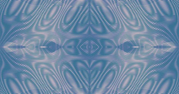 Vektor ornamentaler Hintergrund aus Streifen und Linien in trendigen Pastellfarben mit Moire-Effekt — Stockvektor