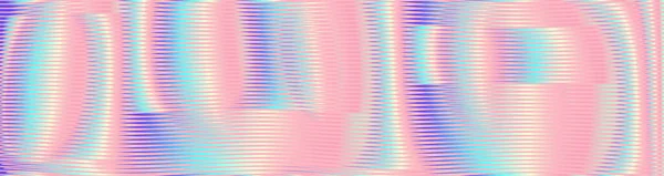 Pastell färger Iridescent abstrakt bakgrund linjära rundade former. — Stock vektor