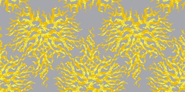 Soyut kıvrımlı siluetlerle süslenmemiş dokular.. 