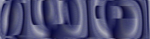 Абстрактный цифровой горизонтальный баннер с сеткой цветовых линий текстуры для внутренней отделки. — стоковый вектор