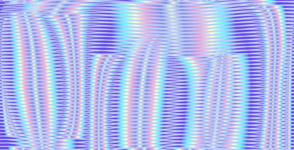 Textura ondulada azul claro abstracta con líneas de cuadrícula y formas redondeadas con efecto moire. — Vector de stock