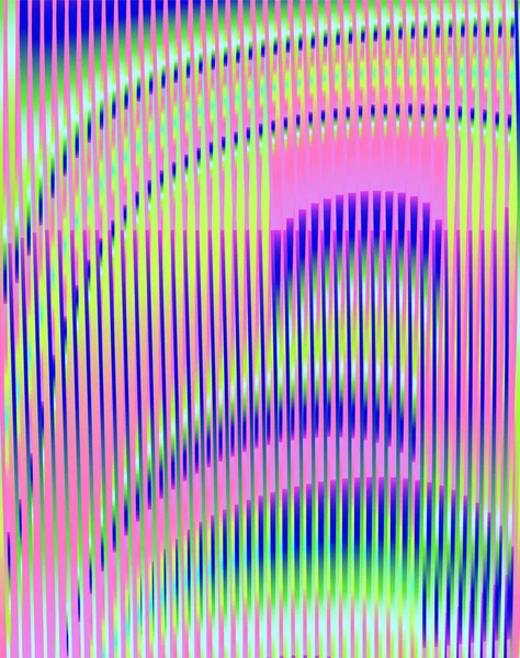 Fondo abstracto de arco iris brillante con líneas verticales y efecto holográfico. — Vector de stock