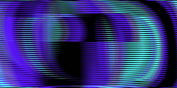 Barevný modrý texturovaný abstraktní prapor s pruhy a efektem záře. — Stockový vektor