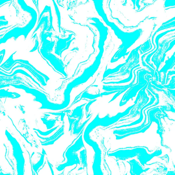 Акриловые заливки жидкостного искусства бесшовный рисунок в бирюзовых тонах. — стоковое фото