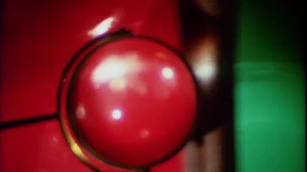 Lumière de rotation colorée 