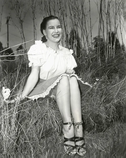 Enjoying a day in the country — Stock Photo, Image