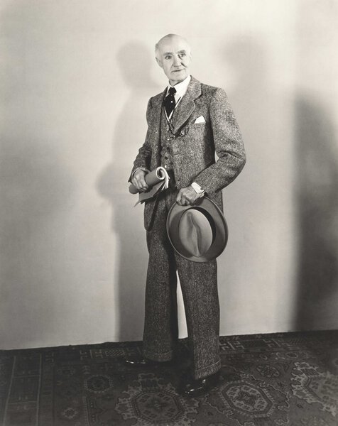 Confident man posing