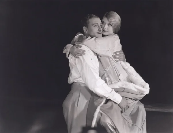 Young Couple hugging — Stock Photo, Image