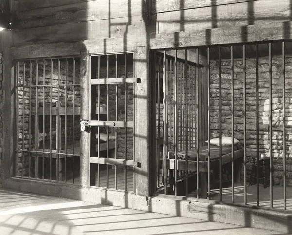 Empty Jail Cell. — Stock Photo, Image