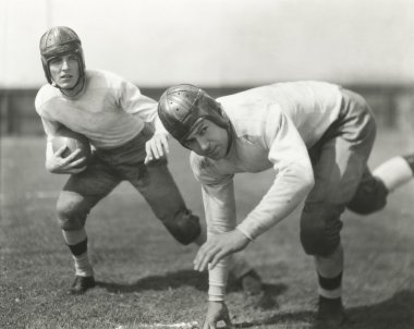 young men playing