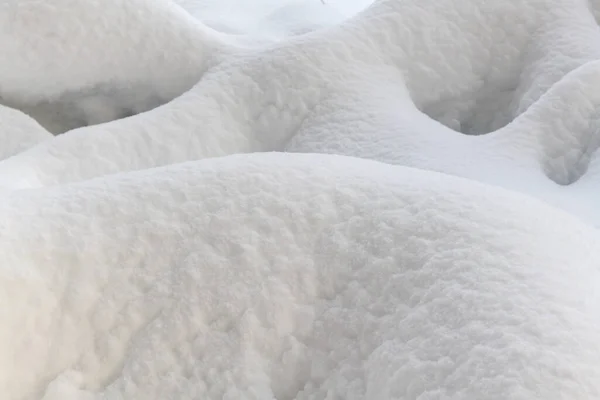 Formas de nieve blanco puro virgen - fondo para su concepto Fotos de stock libres de derechos