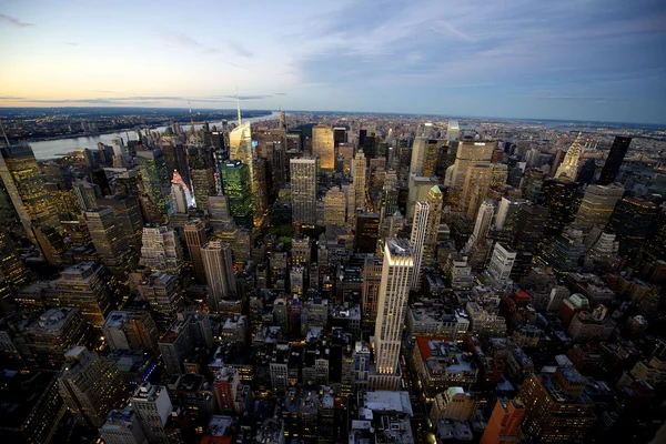Manhattan w Nowym Jorku — Zdjęcie stockowe