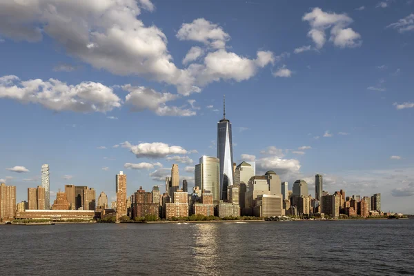 Lower Manhattan in morning — Stock Photo, Image