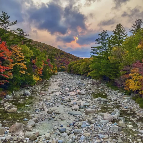 Otoño Río Swift New Hampshire —  Fotos de Stock