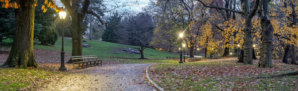 Central Park Nova York Outono — Fotografia de Stock