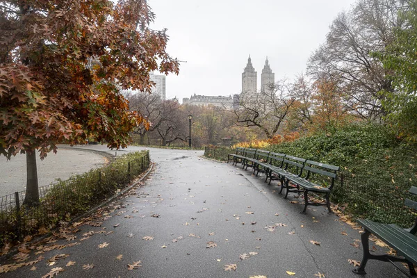 Central Park New York City Herbst — Stockfoto