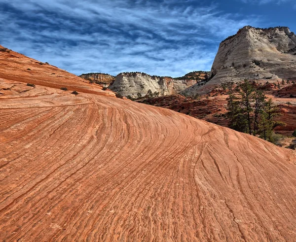 Zion National Park American National Park Located Southwestern Utah Town — Stock Photo, Image