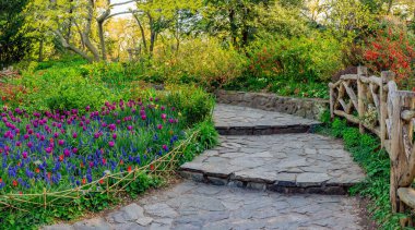 Central Park 'taki Shakespeare Bahçesi, New York
