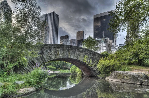 Gapstow köprü central park, new york city — Stok fotoğraf