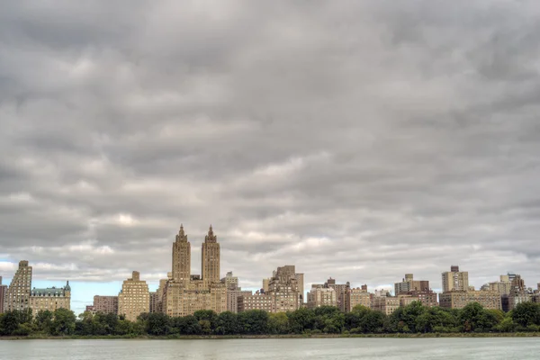 Jacqueline Kennedy Onassis rezervuar Central Park rezervuar — Stok fotoğraf