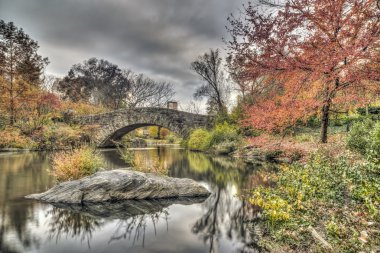 gapstow köprü central park, new york city