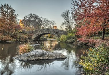 gapstow köprü central park, new york city