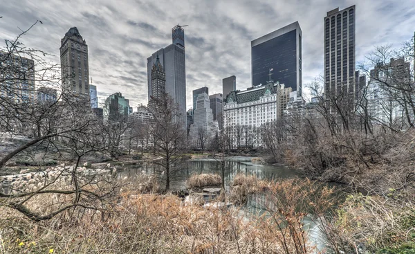 Central Park, New York City im Wandel — Stockfoto