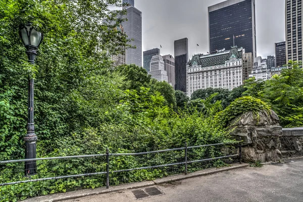 Gapstow overbruggen central park, new york city — Stockfoto