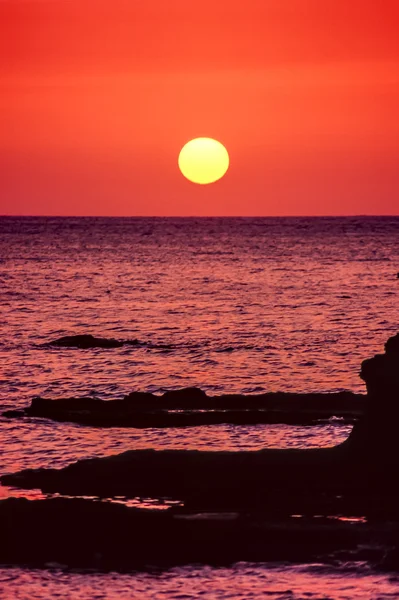 Puesta de sol del Caribe — Foto de Stock