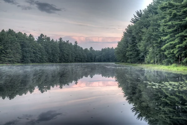 Silver Lake nella contea di Sullivan — Foto Stock