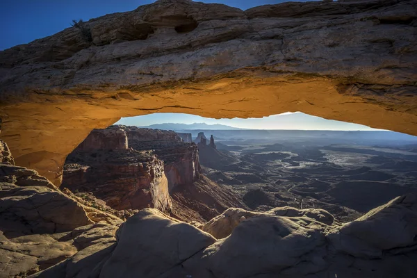 Parque Nacional Canyonlands, arco de mesa — Foto de Stock