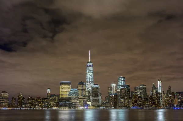 Vista de la ciudad de Nueva York desde Nueva Jersey — Foto de Stock