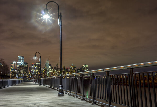 Вид на Нью-Йорк из Нью-Джерси
