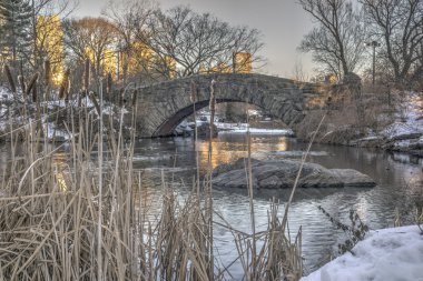 gapstow köprü central park, new york city