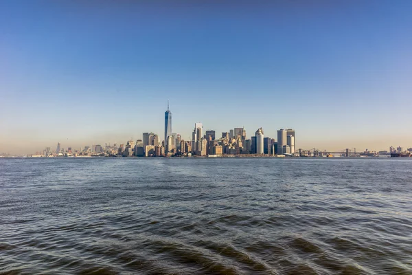 New York Lower Manhattan skyline — Photo