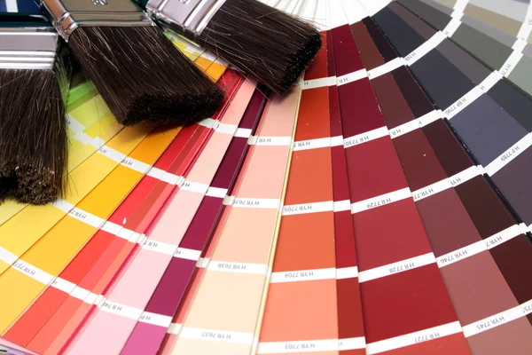 Color table for painting — Stock Photo, Image