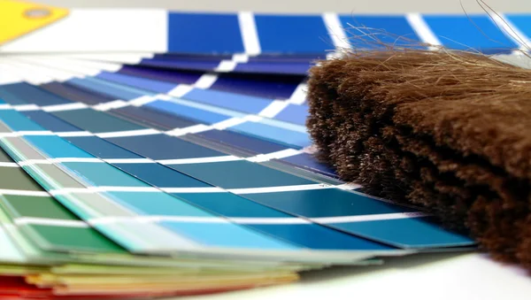 Color table for painting — Stock Photo, Image