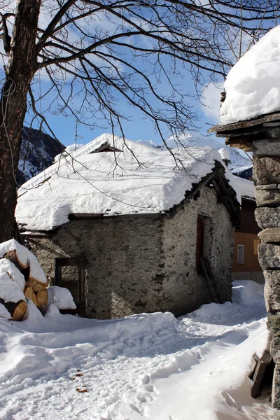 Invierno con nieve —  Fotos de Stock