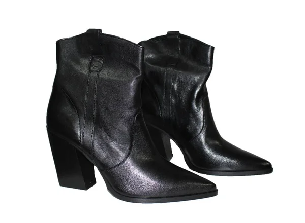 Une Paire Bottes Noires — Photo