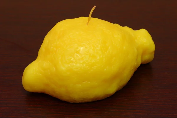 Bougie au citron — Photo