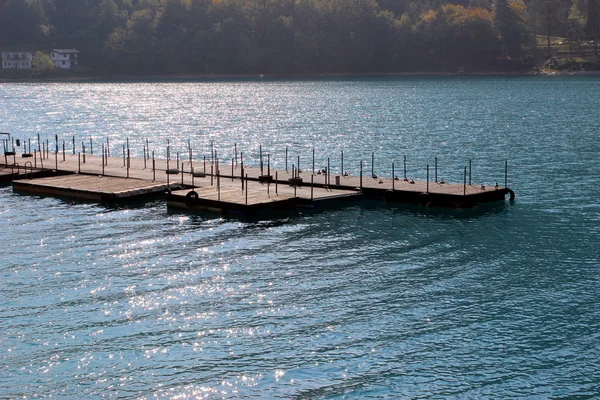 Jeziora Lago Di Ledro — Zdjęcie stockowe