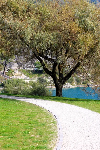 Lago Ledro — Foto de Stock